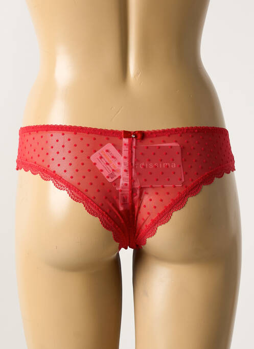 Culotte stretch rouge VERDISSIMA femme