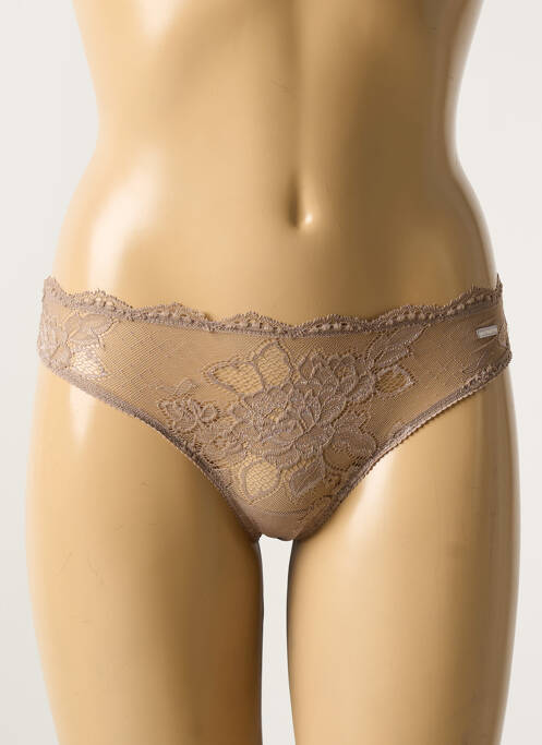 Culotte stretch beige VERDISSIMA femme