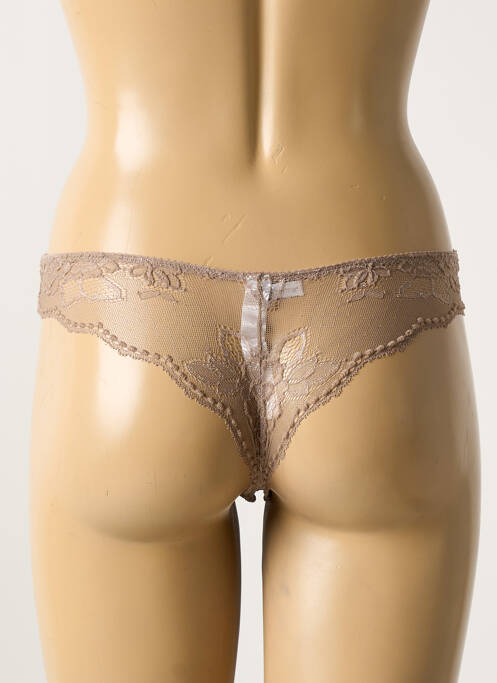 Culotte stretch beige VERDISSIMA femme