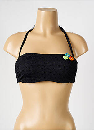 Haut de maillot de bain haut bandeau haut bandeau noir VERDISSIMA femme