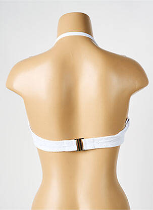 Haut de maillot de bain haut bandeau haut bandeau blanc VERDISSIMA femme