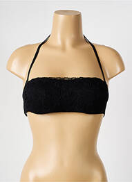 Haut de maillot de bain haut bandeau haut bandeau noir VERDISSIMA femme