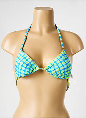 Haut de maillot de bain bleu VERDISSIMA pour femme