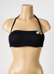 Haut de maillot de bain noir VERDISSIMA pour femme seconde vue
