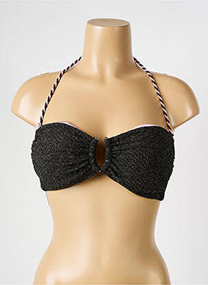 Haut de maillot de bain noir VERDISSIMA pour femme