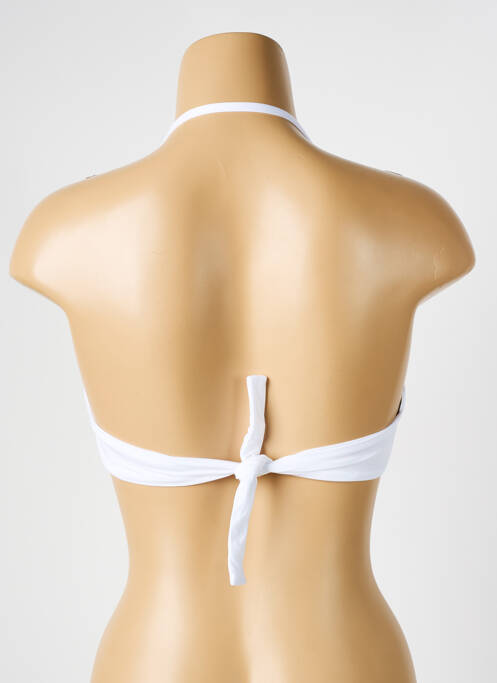 Haut de maillot de bain blanc VERDISSIMA femme