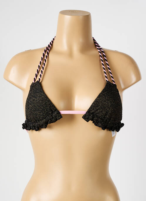 Haut de maillot de bain noir VERDISSIMA pour femme