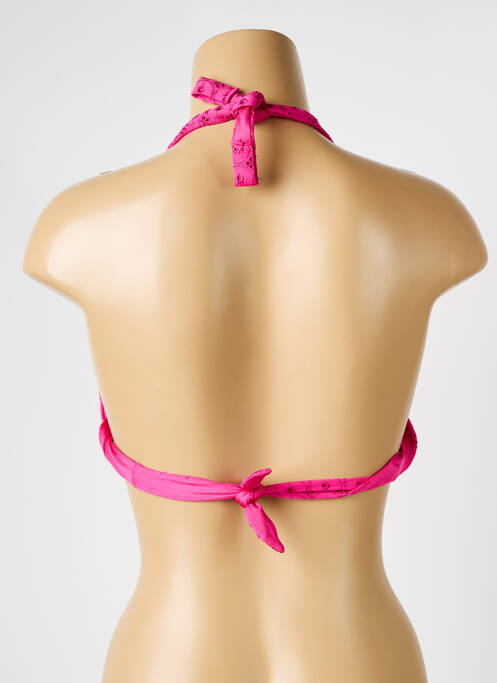 Haut de maillot de bain rose VERDISSIMA femme