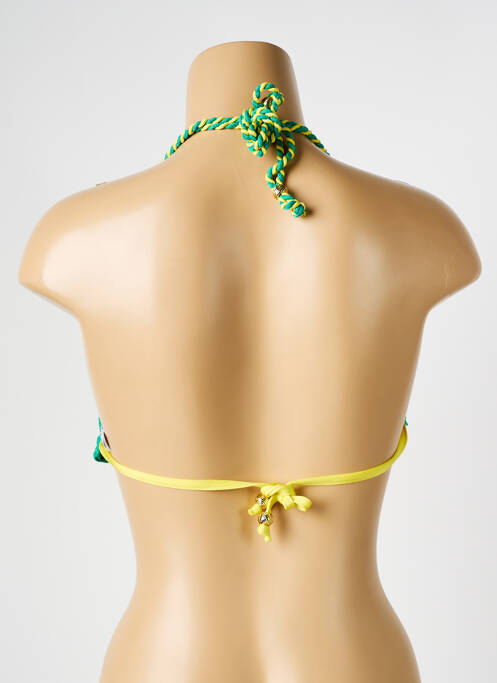 Haut de maillot de bain vert VERDISSIMA pour femme