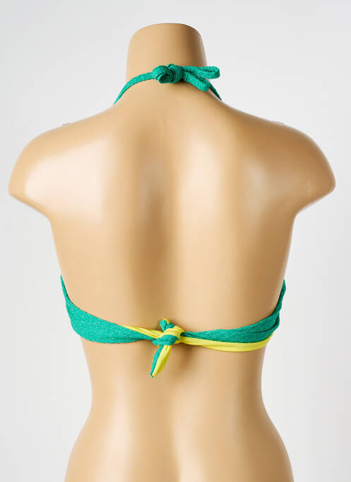 Haut de maillot de bain vert VERDISSIMA femme