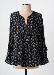 Blouse noir ARELINE pour femme seconde vue