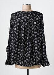 Blouse noir ARELINE pour femme seconde vue