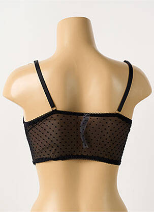 Soutien-gorge sans armature bralettes noir VERDISSIMA femme