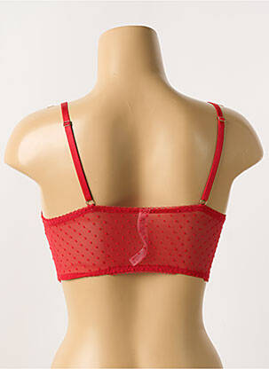 Soutien-gorge sans armature bralettes rouge VERDISSIMA femme