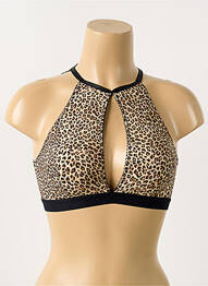 Soutien-gorge sans armature bralettes marron VERDISSIMA femme