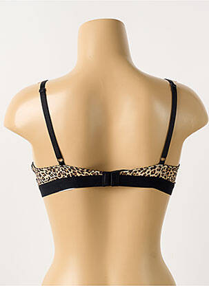 Soutien-gorge sans armature haut triangles marron VERDISSIMA femme