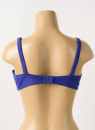 Haut de maillot de bain stretch haut soutien-gorge balconnet bleu CURVY KATE femme