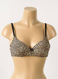 Soutien-gorge sans armature haut soutien-gorge push-up marron VERDISSIMA femme