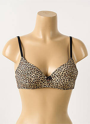 Soutien-gorge haut soutien-gorge push-up haut soutien-gorge push-up marron VERDISSIMA femme