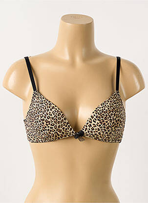 Soutien-gorge sans armature haut soutien-gorge moulé marron VERDISSIMA femme