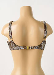 Haut de maillot de bain marron DEIDAD pour femme seconde vue