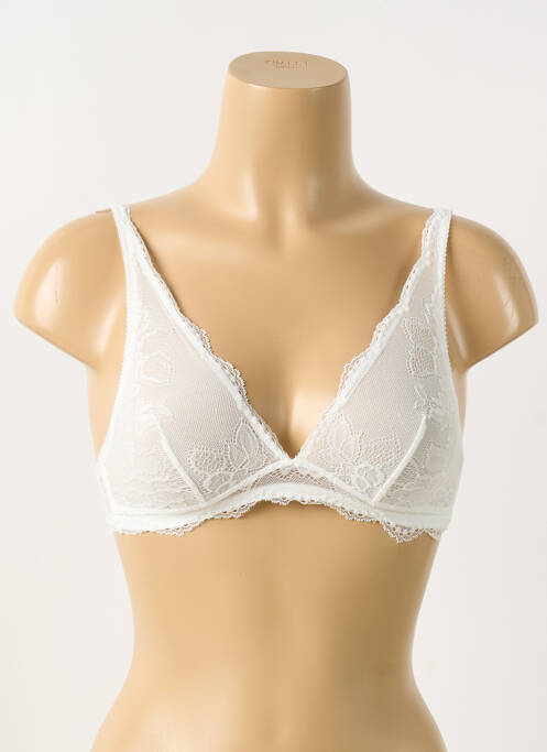 Soutien-gorge sans armature bralettes blanc VERDISSIMA femme