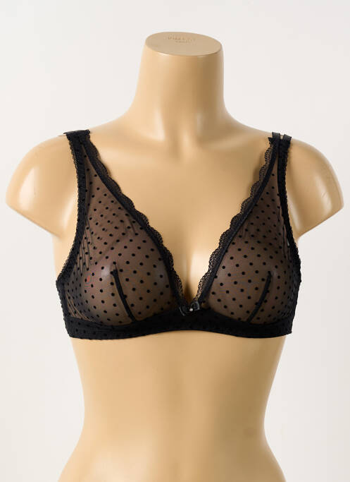 Soutien-gorge sans armature bralettes noir VERDISSIMA femme
