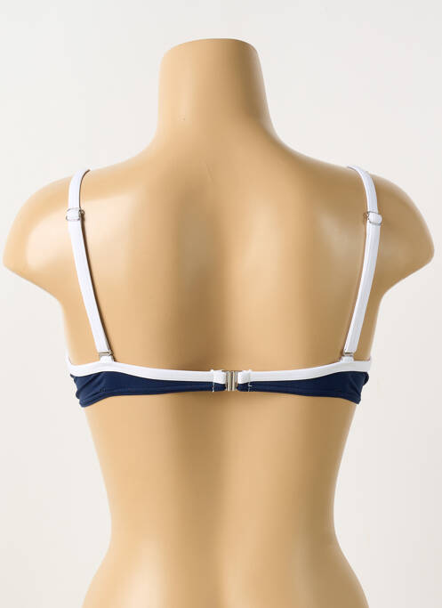 Haut de maillot de bain stretch haut soutien-gorge emboitant bleu SUN PLAYA femme
