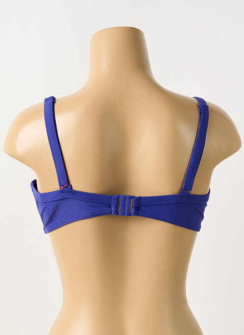 Haut de maillot de bain stretch haut soutien-gorge balconnet bleu CURVY KATE femme