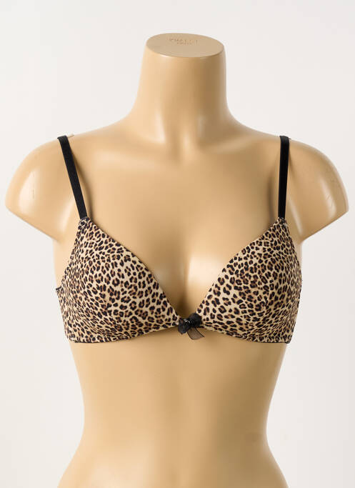 Soutien-gorge sans armature haut soutien-gorge moulé marron VERDISSIMA femme