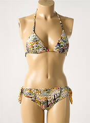 Maillot de bain 2 pièces jaune VERDISSIMA pour femme seconde vue