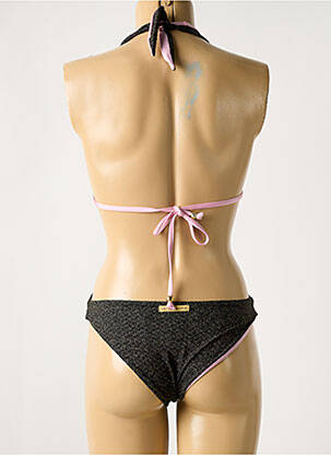 Maillot de bain 1 pièce stretch noir VERDISSIMA femme