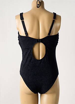 Maillot de bain 1 pièce stretch noir FREYA femme