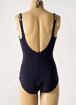 Maillot de bain 1 pièce imprimé fantaisie haut soutien-gorge moulé bleu ANITA femme
