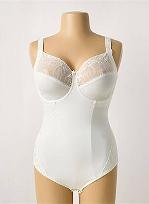 Body lingerie stretch blanc ULLA DESSOUS femme