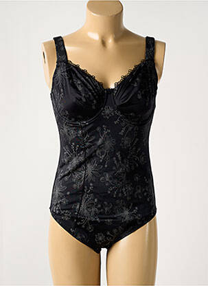 Body lingerie noir ULLA DESSOUS pour femme