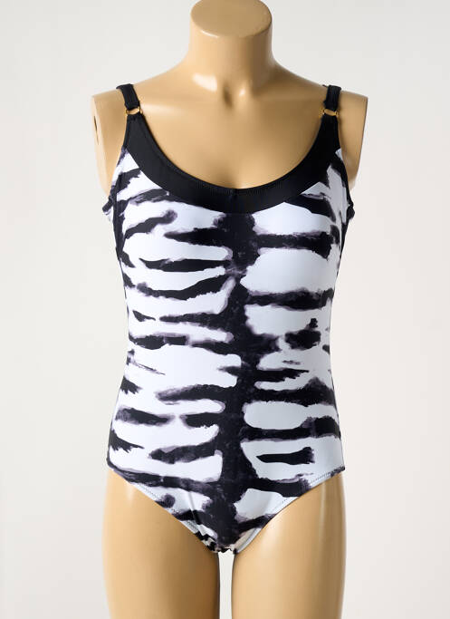 Maillot de bain 1 pièce bleu DEIDAD pour femme