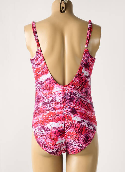 Maillot de bain 1 pièce rose DEIDAD femme