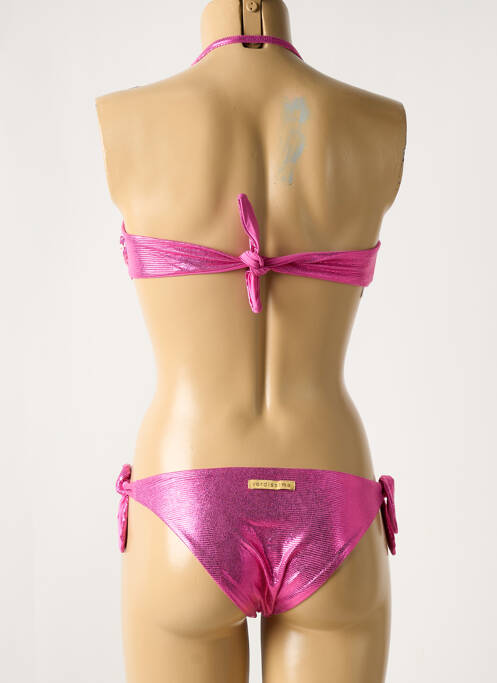 Maillot de bain 2 pièces rose VERDISSIMA femme