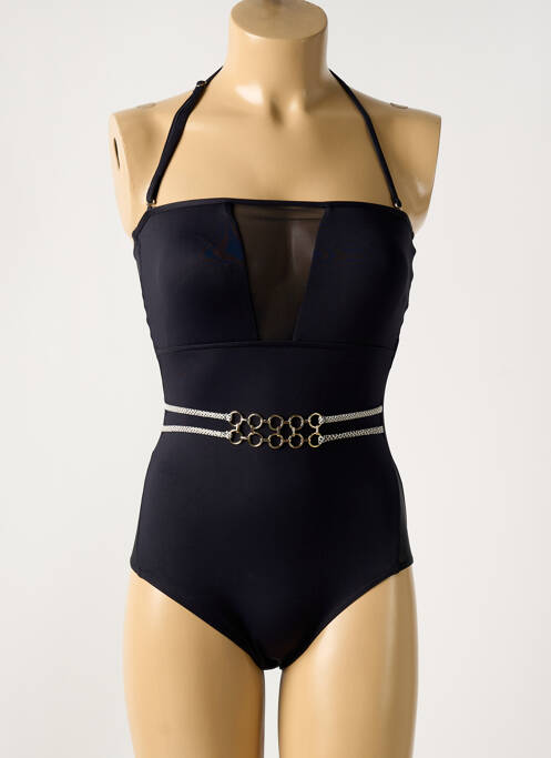 Maillot de bain 1 pièce haut bandeau haut bandeau noir SUN PLAYA femme