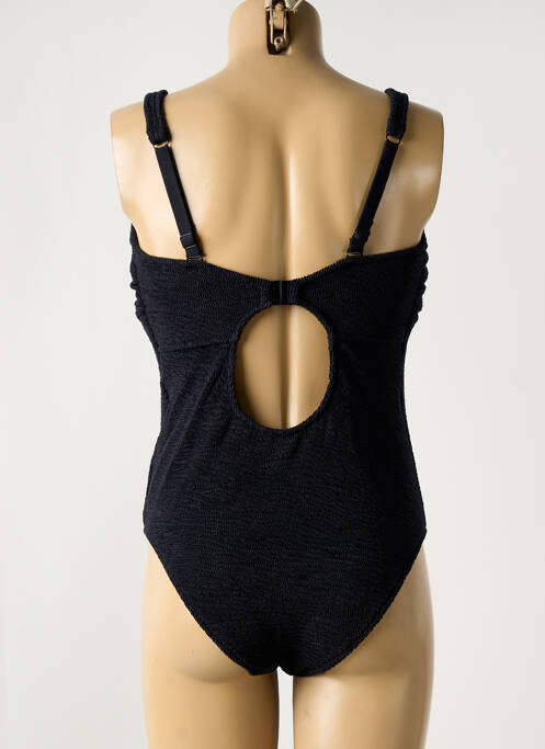 Maillot de bain 1 pièce stretch noir FREYA femme