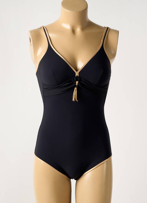 Maillot de bain 1 pièce stretch noir ANITA femme