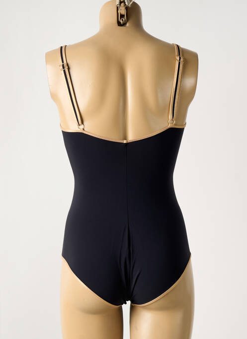 Maillot de bain 1 pièce stretch noir ANITA femme