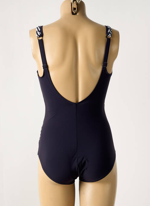 Maillot de bain 1 pièce imprimé fantaisie haut soutien-gorge moulé bleu ANITA femme