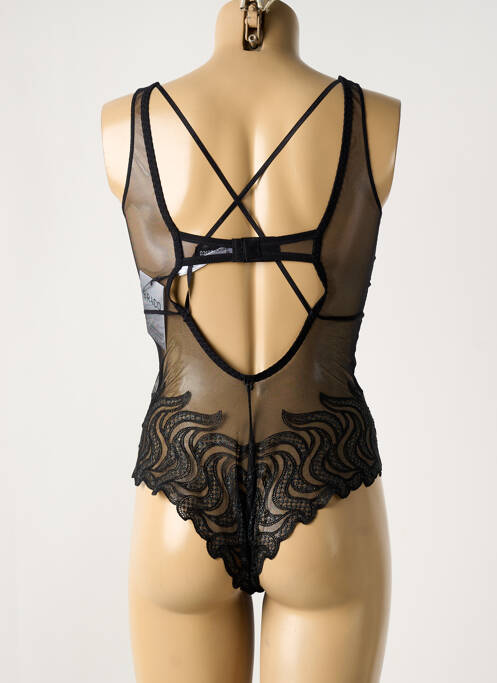 Body lingerie noir LOUISA BRACQ femme