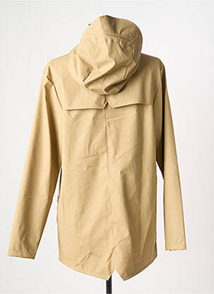Imperméable manches longues a capuche beige RAINS femme