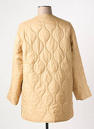 Doudoune poches sans capuche beige OBEY femme
