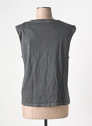 Top sans manche sans manche gris LEON & HARPER femme