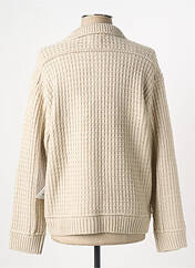 Gilet manches longues beige OBEY pour femme seconde vue