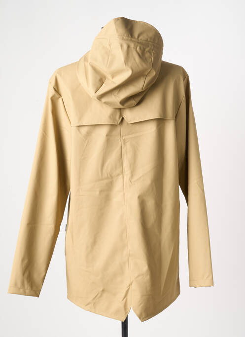 Imperméable poches a capuche beige RAINS femme